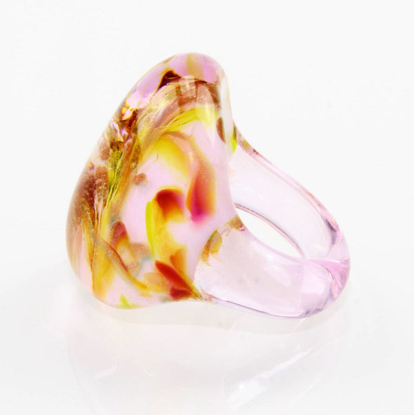 Ring "Madame" rose`marmoriert