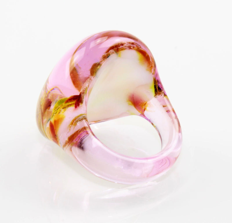Ring "Madame" rose`marmoriert
