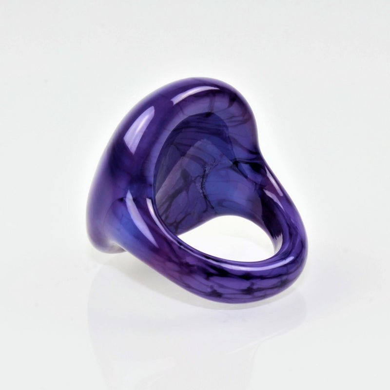 Ring "Madame" Royal blau opak